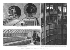 ''The London and Southwark Subway', 1890. Creator: Unknown.