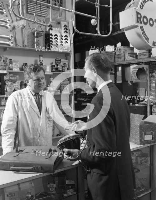 Advertising shot for an automotive supplies company, Sheffield, 1963. Artist: Michael Walters