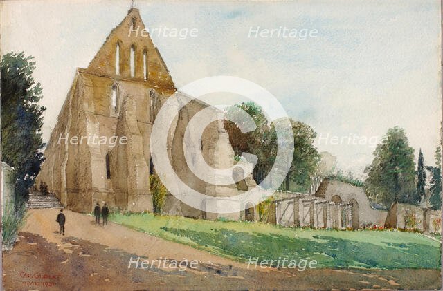 Battle Abbey, 1931. Creator: Cass Gilbert.