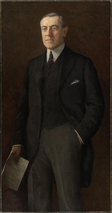 Woodrow Wilson, 1919. Creator: Harriet Anderson Stubbs Murphy.