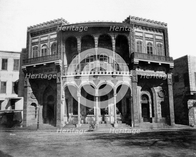 Fountain of the Valid One, Cairo, Egypt, 1878. Artist: Felix Bonfils