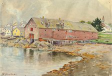 The Old Warehouse, Sitka, ca. 1880-1914. Creator: Theodore J. Richardson.