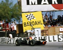 BRM P261, Graham Hill, 1966 Monaco Grand Prix. Creator: Unknown.