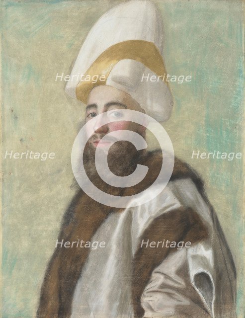Portrait of a Grand Vizier, c. 1740. Artist: Liotard, Jean-Étienne (1702-1789)