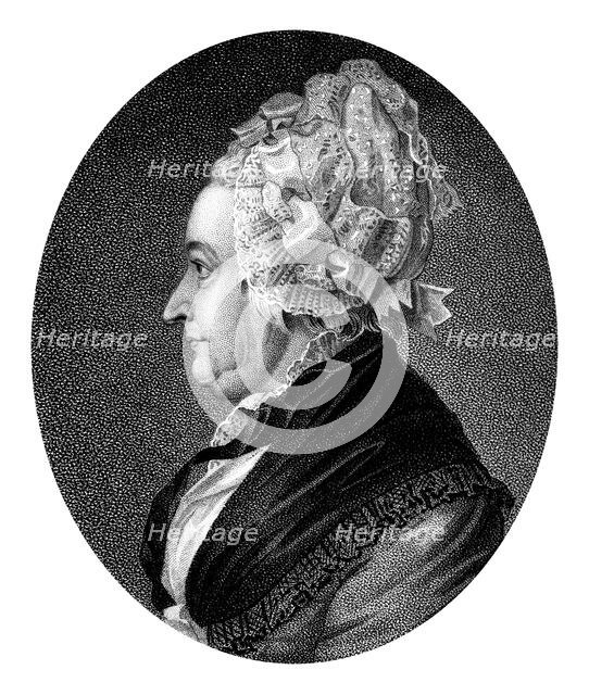 Portrait of the poet Mrs Elizabeth Carter, c1800. Creator: Unknown.