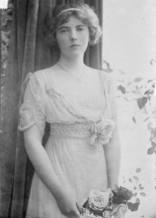 Countess Anastasia Mikhailovna de Torby (1892-1977), 1914. Artist: Anonymous  