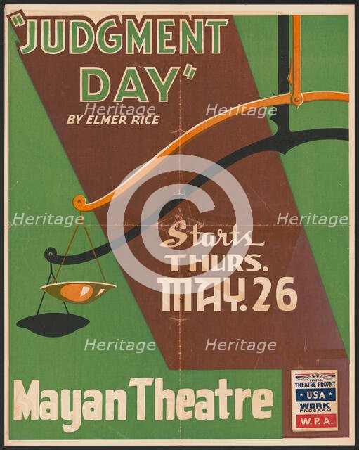 Judgment Day, Los Angeles, 1938. Creator: Unknown.