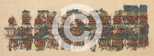 Fragment of a Tiraz-Style Textile, 1081 - 1101. Creator: Unknown.