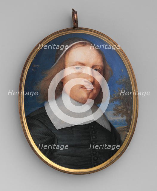 Dr. Brian Walton (born about 1600, died 1661), 1657. Creator: John Hoskins I.