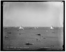 Eastern Yacht Club regatta, 1886 June 26. Creator: Unknown.