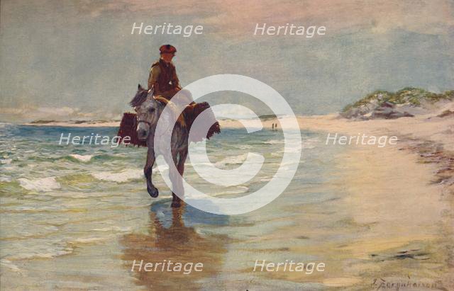 'On the Coast, Connemara', 1881. Creator: Joseph Farquharson.