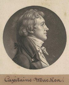 William MacRea, 1804. Creator: Charles Balthazar Julien Févret de Saint-Mémin.