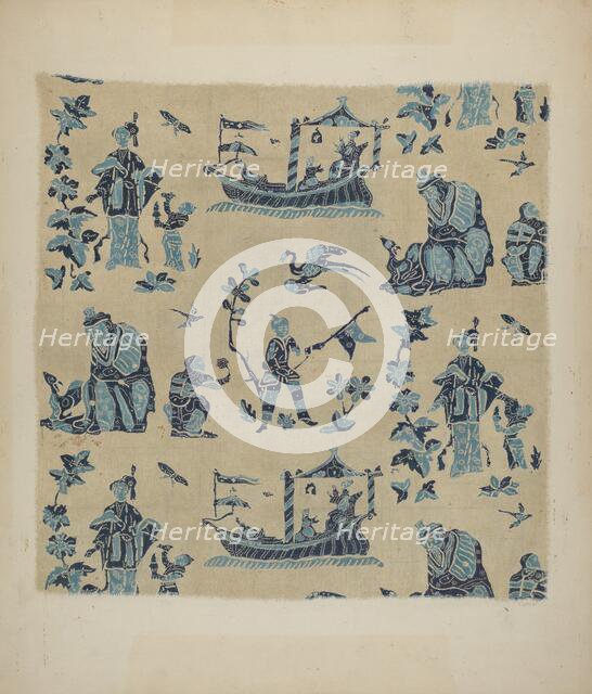 Printed Cotton, c. 1941. Creator: Ernest Capaldo.