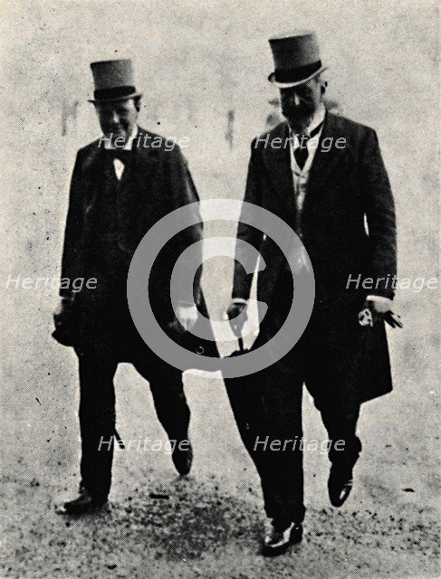 'First Lord of the Admiralty and First Sea Lord', 1914, (1945). Creator: Unknown.