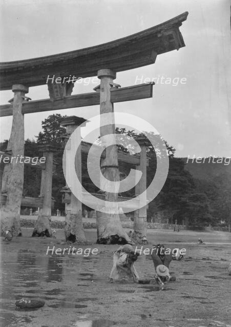 Itsukushima Shinto Shrine, Japan, 1908. Creator: Arnold Genthe.