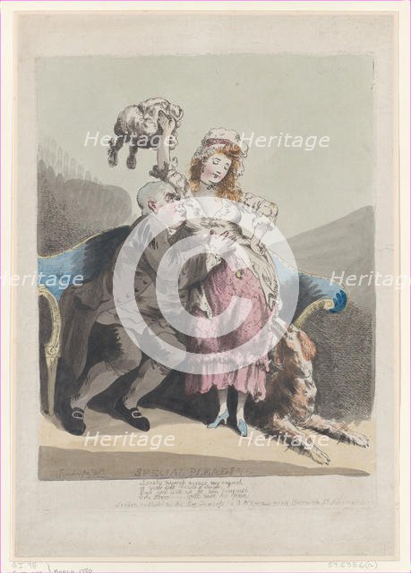 Special Pleading, March 1780., March 1780. Creator: Thomas Rowlandson.
