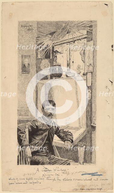 A Corner Window, Will Low, 1884. Creator: Kenyon Cox.