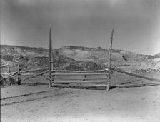 From the village to the field, Escalante, Utah, 1936. Creator: Dorothea Lange.