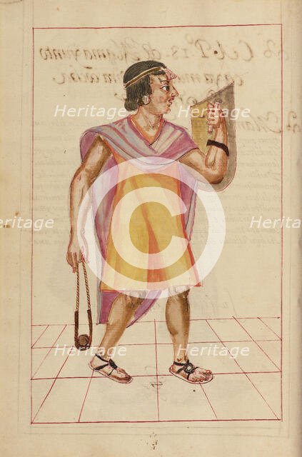 Pachacuti Inca Yupanqui, completed in 1616. Creator: Unknown.