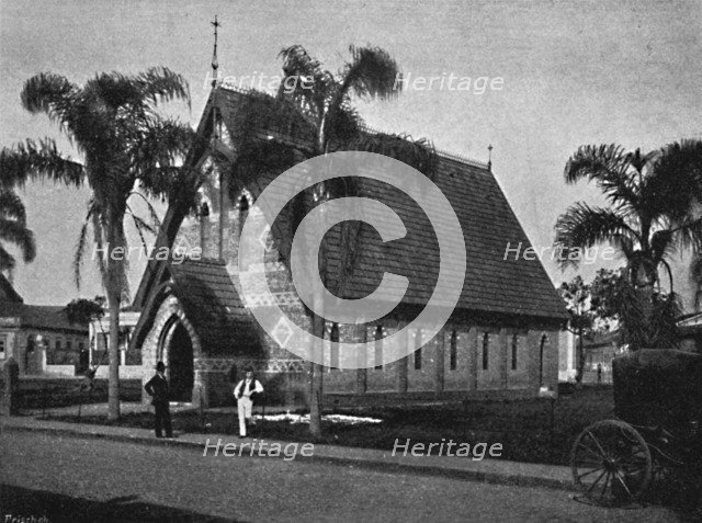 'Igreja dos Protestantes', (Protestant Church), 1895. Artist: Paulo Kowalsky.