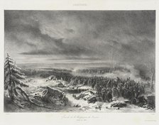 Episode de la Campagne de Russie - Salon de 1836, 1836. Creator: Auguste Raffet.
