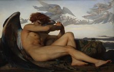 Fallen Angel, 1847. Creator: Cabanel, Alexandre (1823-1889).