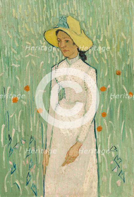 Girl in White, 1890. Creator: Vincent van Gogh.