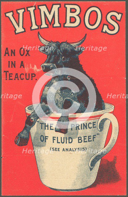 Vimbos Meat extract, 1890s. Artist: Unknown