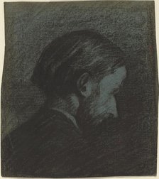 Head of a Bearded Man, 1889. Creator: Edouard Vuillard.