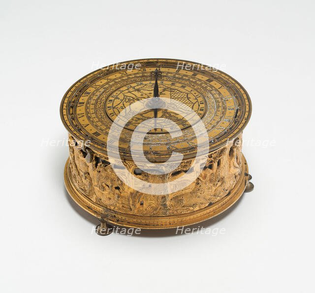 Table Clock, Germany, c. 1575/1625. Creator: Unknown.