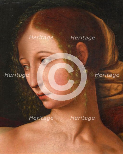 Lucretia. Creator: Hemessen, Jan Sanders, van (c. 1500-c. 1566).