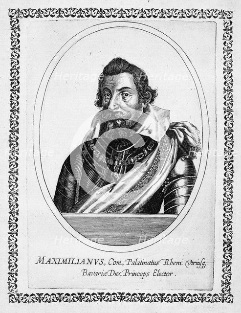 Duke Maximilian I of Bavaria (1573-1651), Prince-elector of the Holy Roman Empire, 1642.