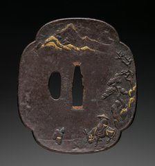 Sword Guard, mid 19th century. Creator: Unknown.