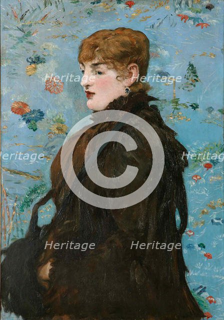 Autumn. Portrait of Méry Laurent, 1882. Creator: Manet, Édouard (1832-1883).