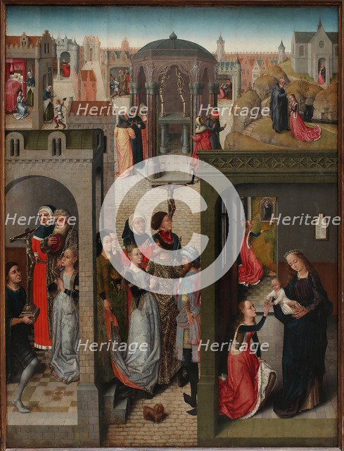 Scenes from the Life of Saint Catherine, Between 1475 and 1500.