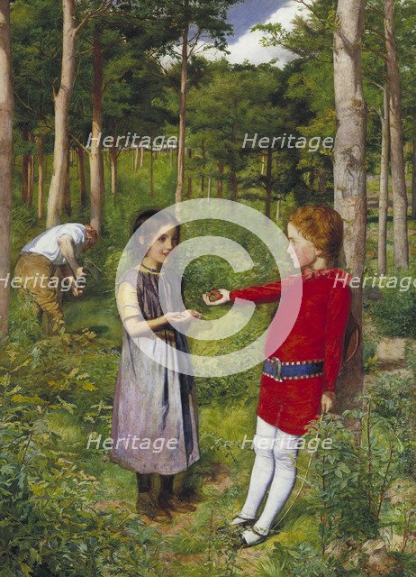 'The Woodman's Daughter', 1851. Artist: John Everett Millais