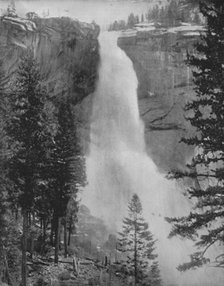'Nevada Fall in the Yosemite Valley', 19th century. Artist: Unknown.