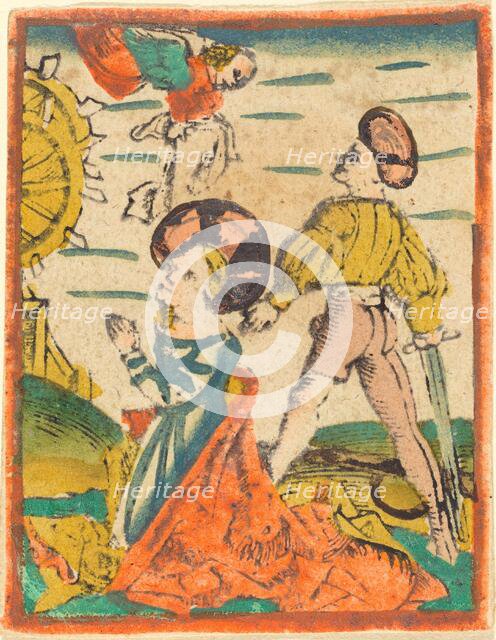 Beheading of Saint Catherine, 1480/1490. Creator: Unknown.