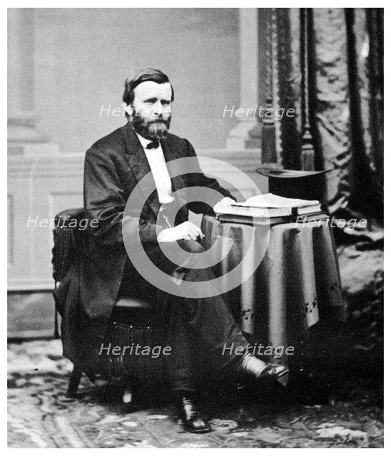Ulysses S Grant, 18th President of the United States, c1869 (1955). Artist: Unknown