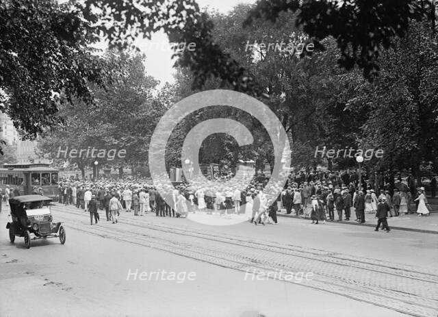Woman Suffrage, 1917. Creator: Harris & Ewing.