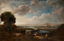Extensive Landscape, 1800-50. Creator: Peter de Wint.