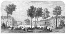 Refuge for the aged at Auteuil, near Paris, 1864. Creator: Mason Jackson.