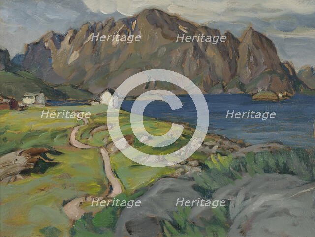 Summer, Store Molla. Study from Lofoten. Creator: Anna Katarina Boberg.