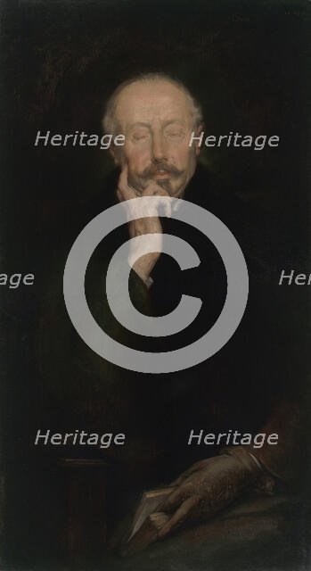 Edmond Picard, 1900. Creators: Auguste Leveque, Edmond Picard.