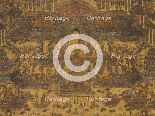 Taima Mandala, 1300-1333. Creator: Unknown.