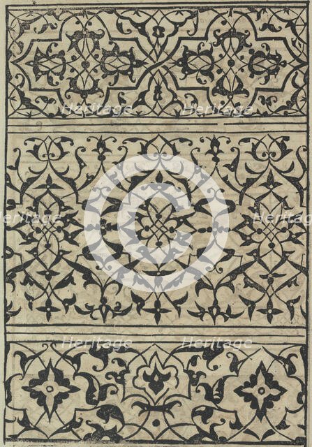 Livre de Moresques, page 6 (recto), 1546. Creator: Francesco di Pellegrino.