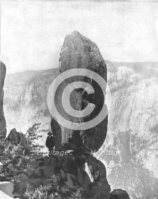 Agassiz Column, Yosemite, California, USA, c1900.  Creator: Unknown.