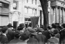 Miss Parks at Madison Sq., between c1910 and c1915. Creator: Bain News Service.