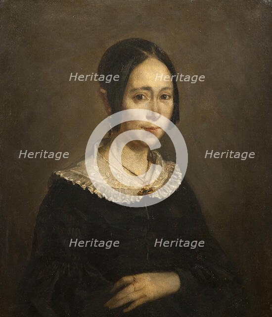 Madame Frigot, 1841. Creator: Jean Francois Millet.
