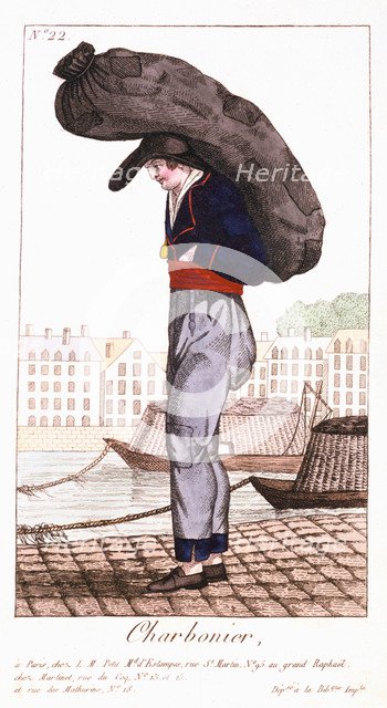 Coalman, 1826. Artist: Unknown